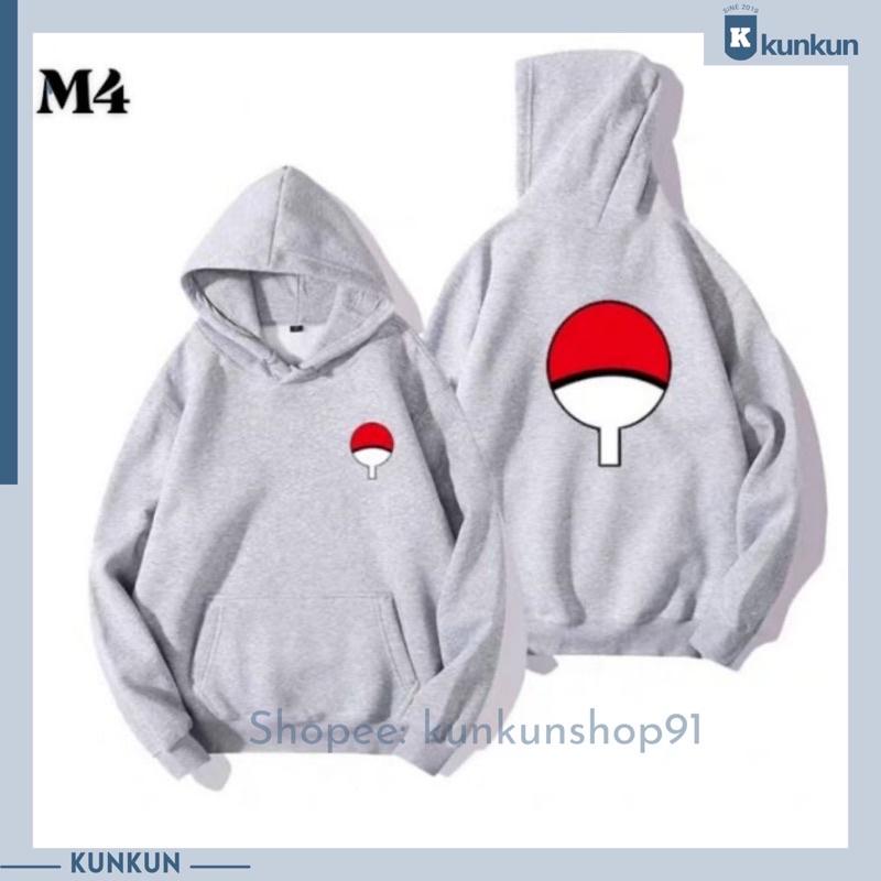 Áo Hoodie Dài Tay Anime Naruto Nam Nữ Đủ Size