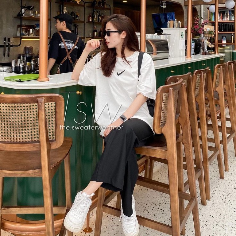 Áo thun tay ngắn Be Yourself unisex size M L XL - LOGO NHIỀU MÀU