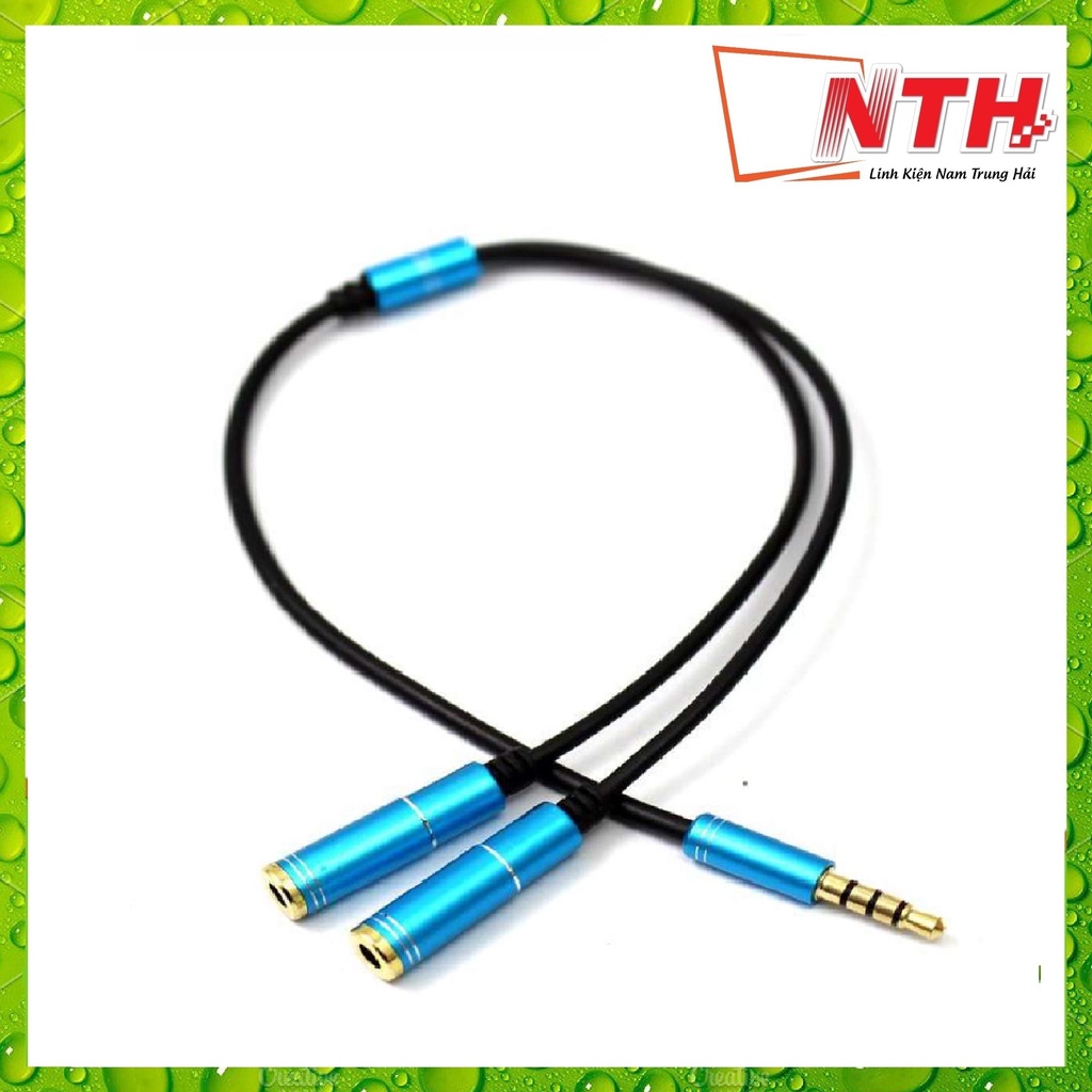 Cáp nối dài loa 1/2 (1 kim ra 2 lỗ)