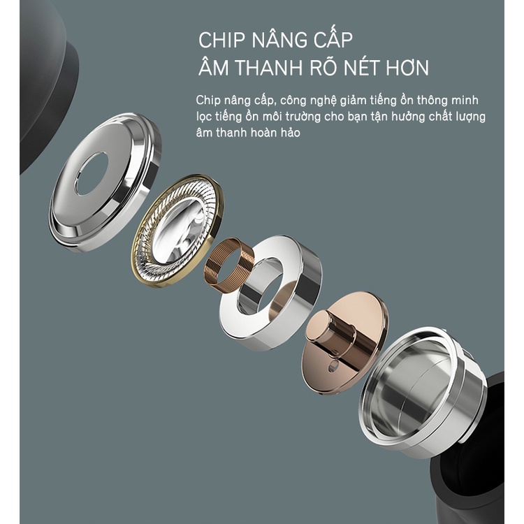 Tai nghe Bluetooth TWS-M8 Khải lạc tai nghe nhét tai tai nghe siêu rẻ tai nghe chụp tai tai nghe bluetooth rẻ