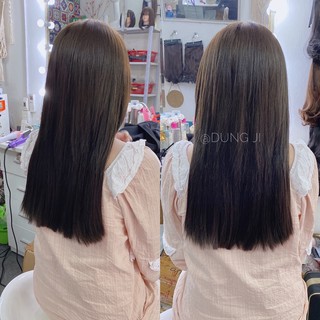 a10 tóc giả kẹp thẳng 45cm ( kẹp dải nửa đầu)
