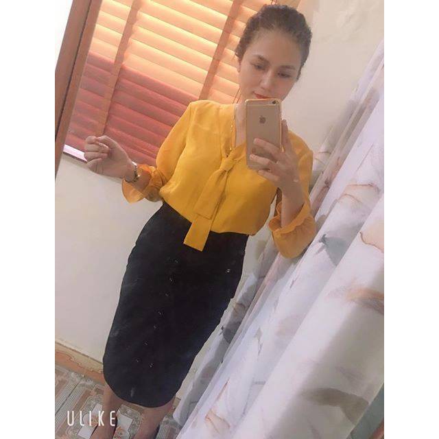 Chân Váy Bút Chì 💖𝑭𝒓𝒆𝒆𝒔𝒉𝒊𝒑💖 Chân Váy Công Sở Màu Đen | BigBuy360 - bigbuy360.vn