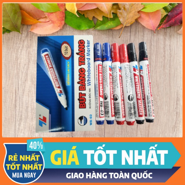 Bút Lông Viết Bảng Trắng Thông Dụng Thiên Long WB-02, Chính Hãng.