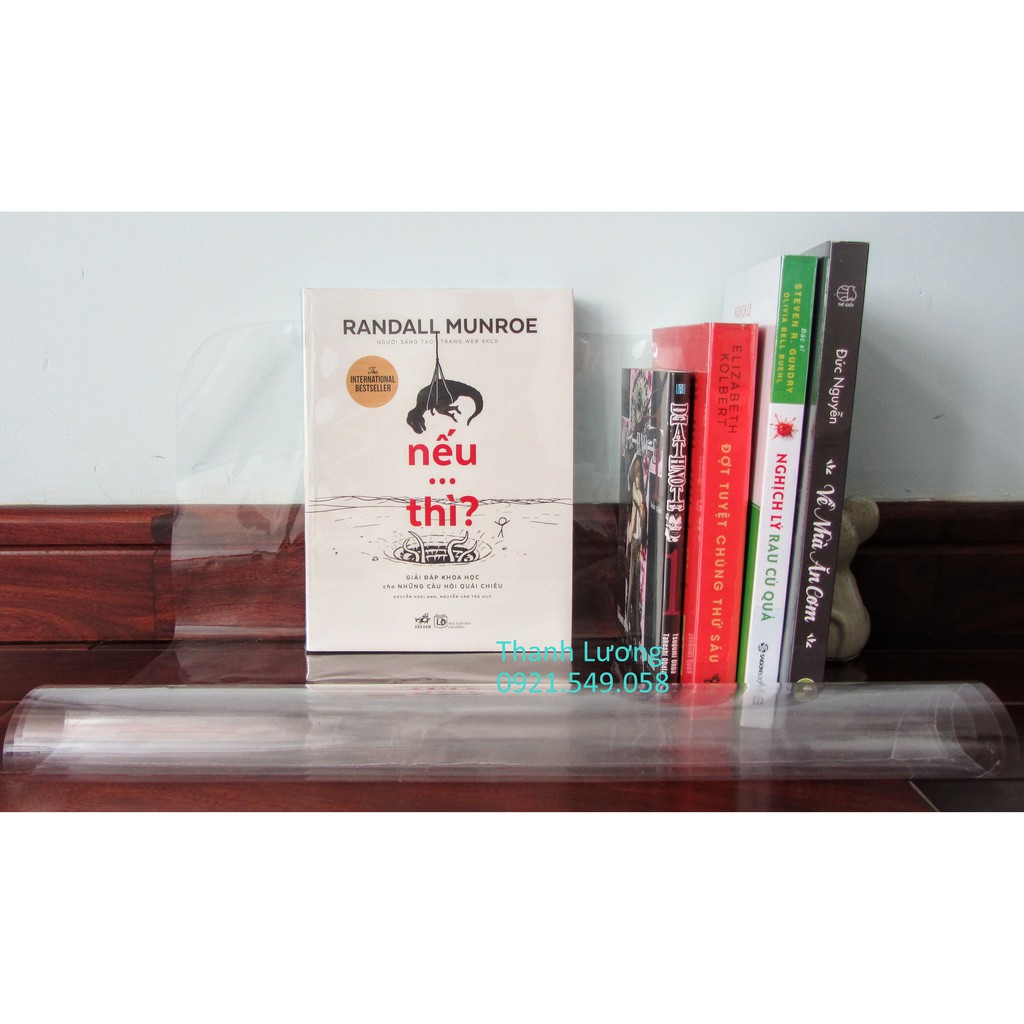 Combo 5m Plastic bọc sách