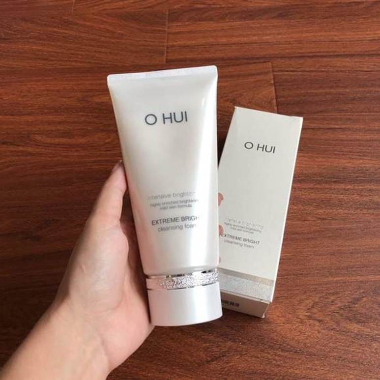 Full Size Sữa Rửa Mặt Ohui White Dưỡng Trắng Da - Ohui Extreme Bright Cleansing Foam 160ml