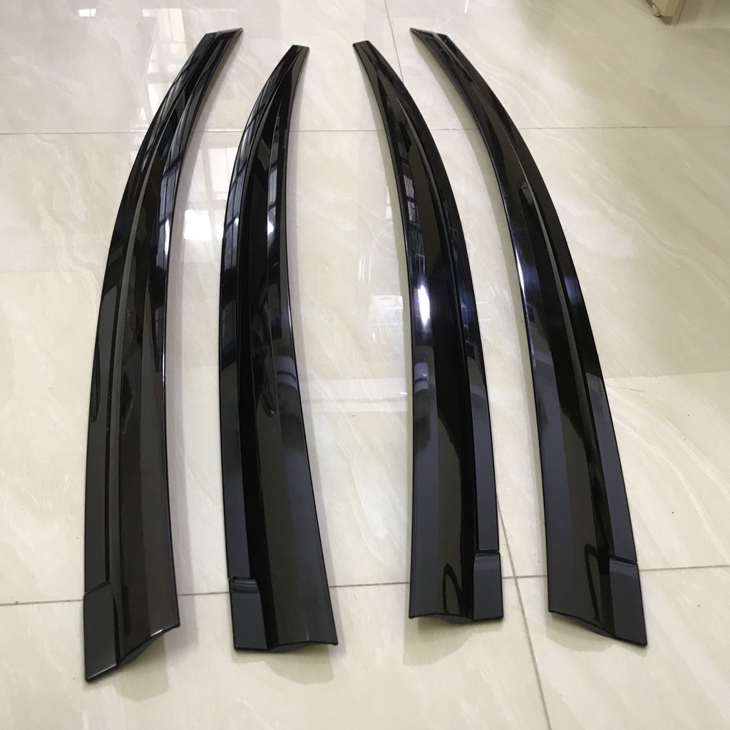 Bộ 4 vè che mưa đen Hàn Quốc xe Honda Civic đời 2013 đến 2016