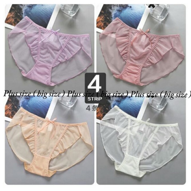 🎄Quần Lót Voan Bèo Xuyên Thấu Gợi Cảm Sexy🐾