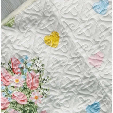 Bộ Chăn Ga Gối Cotton Ga Trần Phối Ren Cao Cấp