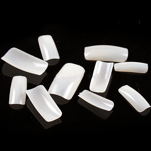 [Hàng mới về] Bộ 100 móng tay giả làm từ nhựa acrylic kèm hộp đựng