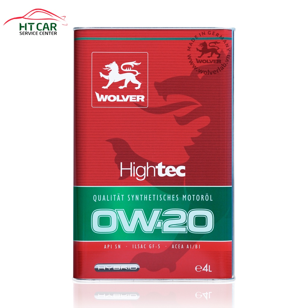Dầu Nhớt ô tô Wolver Hightec 5W30