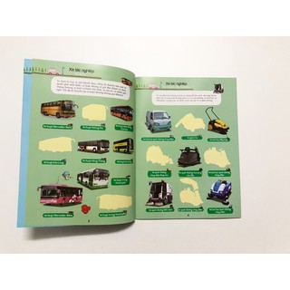Sách - Sticker sách dán hình thú vị (Bộ 6 cuốn)
