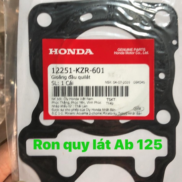 Ron quy lát Aiblade 125 zin