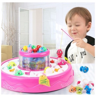 Đồ chơi trẻ em - bộ đồ chơi câu cá hai tầng - câu cá 2 trong 1 dành tặng bé.