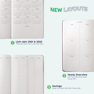 [NEW] Sổ Planner 2021 - Dot Grid