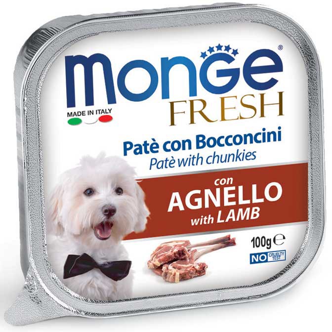Pate cho chó Monge Italy