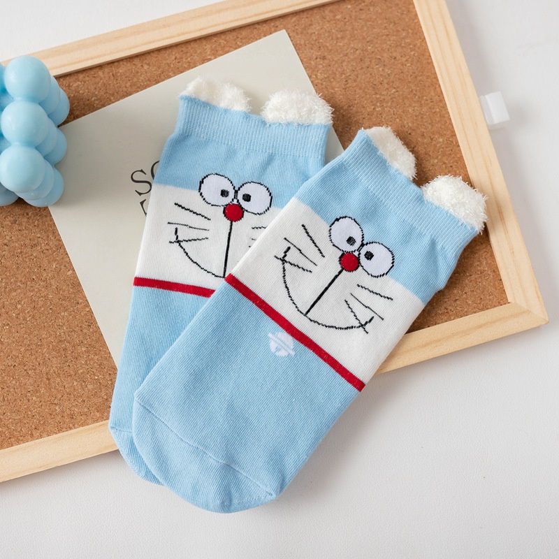 Tất vớ cổ thấp có tai DORAEMON DOREMON dễ thương cute MON0227