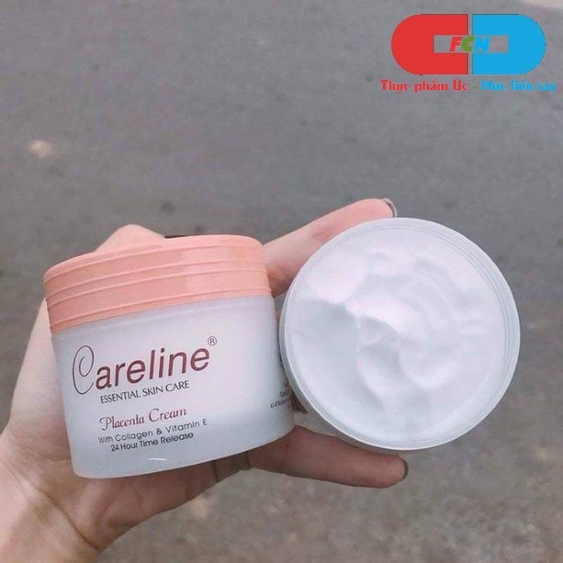 Kem Dưỡng Ẩm Cừu CARELINE ESSENTIAL SKIN CARE PLACENTA CREAM 100ml