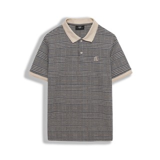 Áo Thun Polo Nam Có Cổ Kẻ Caro Tay Ngắn Vải Cotton Len Cao Cấp INF PL002618 SOMEHOW 