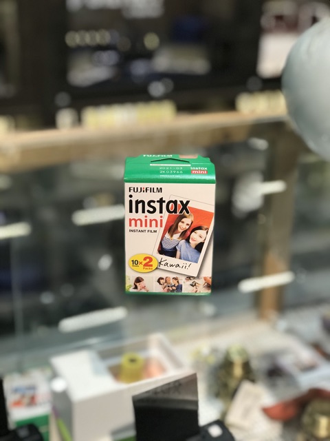 Giấy in máy ảnh Fujifilm Instax Mini (Trắng) 1 pack/10 tấm