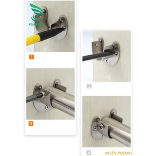 2 CÁI BÁT ĐỠ THANH INOX 201(BN)