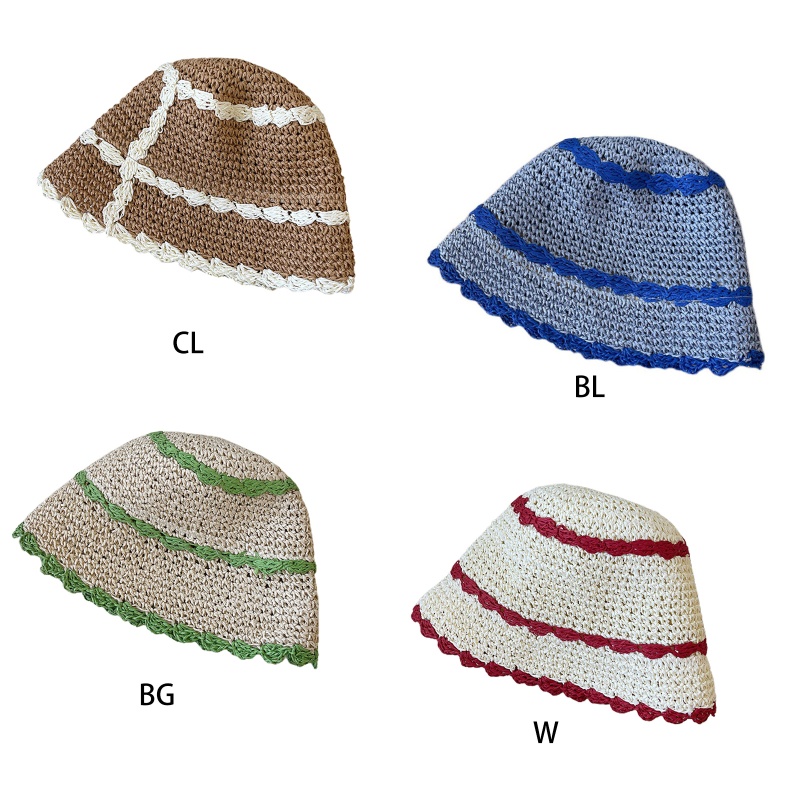 Nón Tai Bèo Vành Rộng Mềm Mại Chống Tia UV Gấp Gọn Thời Trang Xuân Hè Cho Nữ