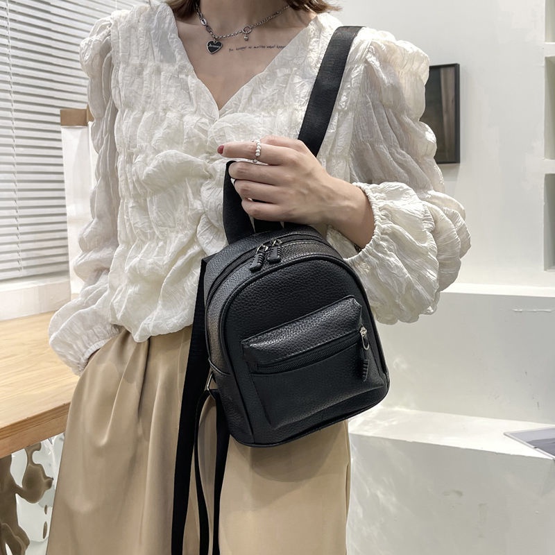 Balo nữ mini mềm thời trang với thiết kế bằng da mềm dành cho những chuyến đi chơi và đi làm thông thường