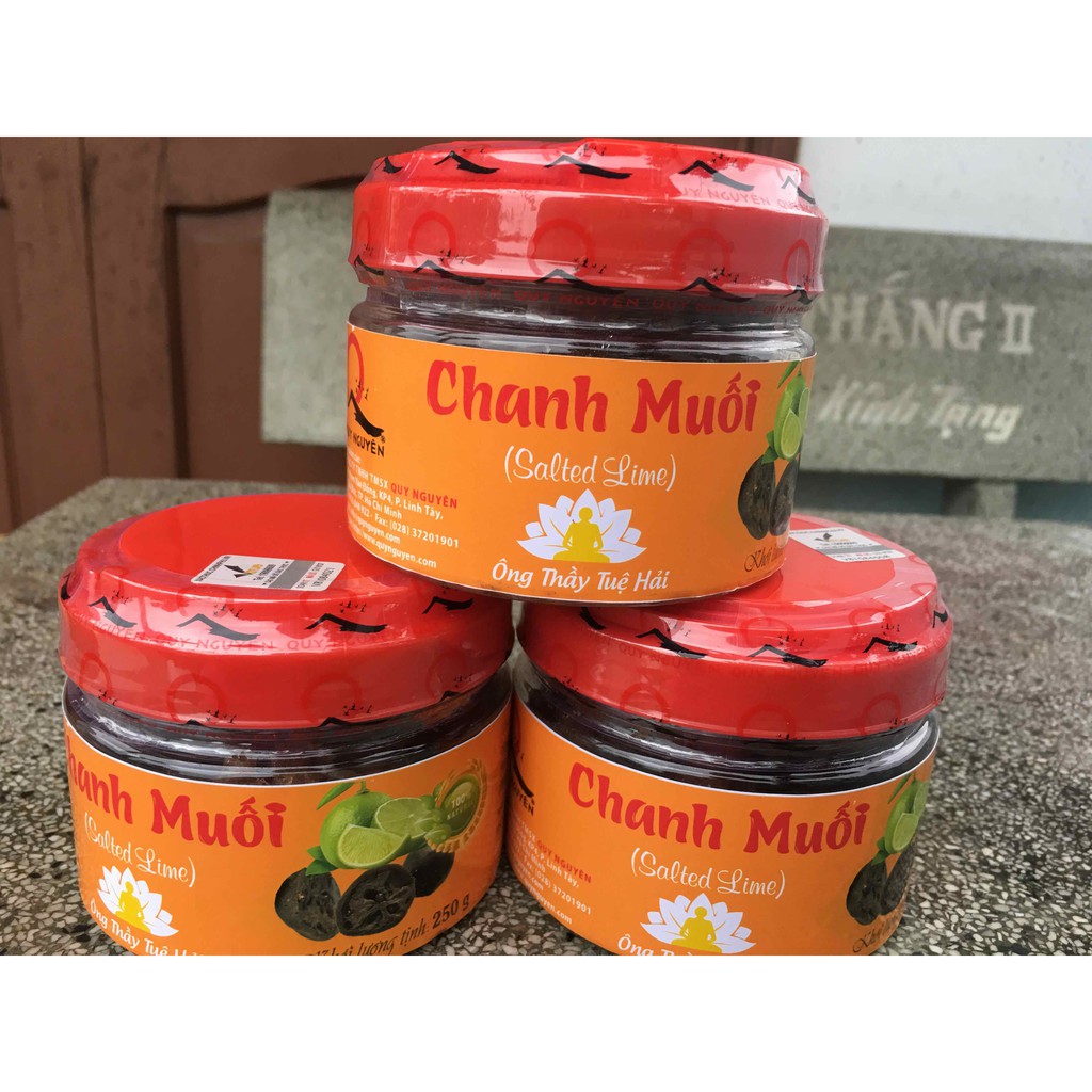 CHANH MUỐI QUY NGUYÊN 220GR