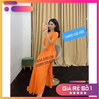 [SẴN HÀNG] Áo dài đẹp ⚡FREESHIP⚡ Áo dài trơn truyền thống may sẵn mẫu hot năm 2020 (ảnh thật shop chụp)