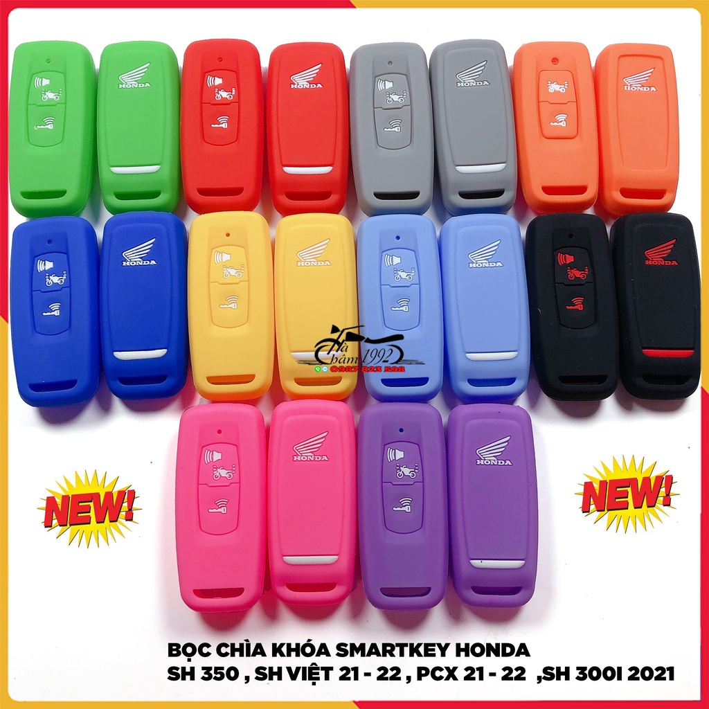 Bọc Khóa Smartkey Honda Lead 2021 - 2022 , AB, LEAD, VISION , SH - Bọc Silicon Chìa Khóa Honda Lead