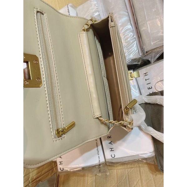 CNK Trần Trám Khoá Gập - túi đeo chéo kẹp nách