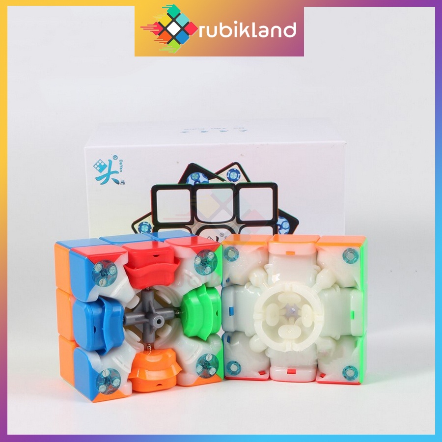 Rubik 3x3 DaYan TengYun V2 M Nam Châm Dòng Cao Cấp Flagship Rubic 3 Tầng Đồ Chơi Trí Tuệ Trẻ Em