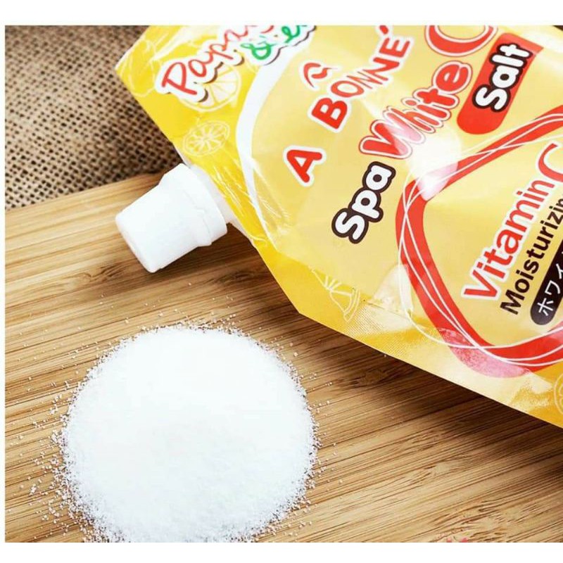 Muối tắm tẩy bò tẩy da chết ABonne Spa Milk Salt Thái Lan 350g