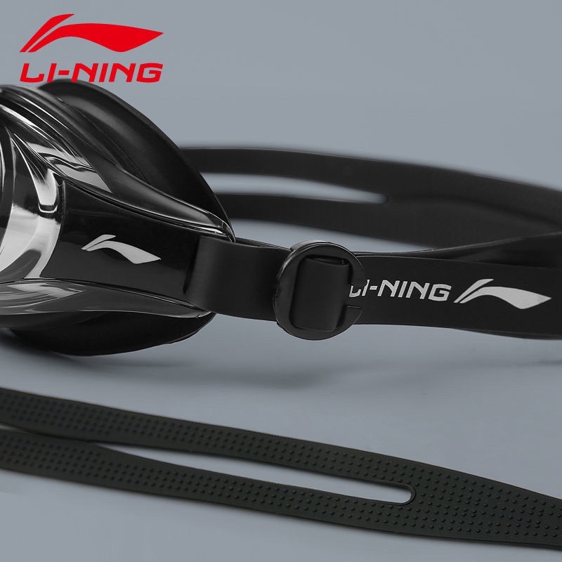 Set kính mũ bơi thể thao Li ninh tráng gương chống nước, chống mờ, Combo kính bơi kèm mũ bơi cao cấp người lớn
