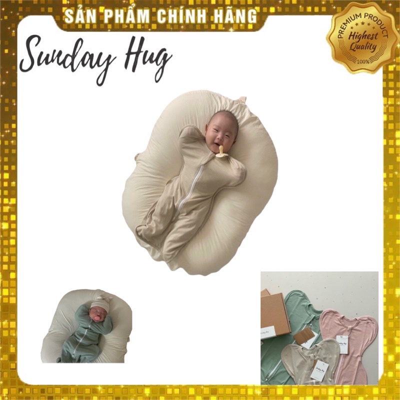 (SP TRỢ GIÁ) NHỘNG NGỦ SUNDAY HUG HÀN QUỐC CHÍNH HÃNG GIÚP BÉ