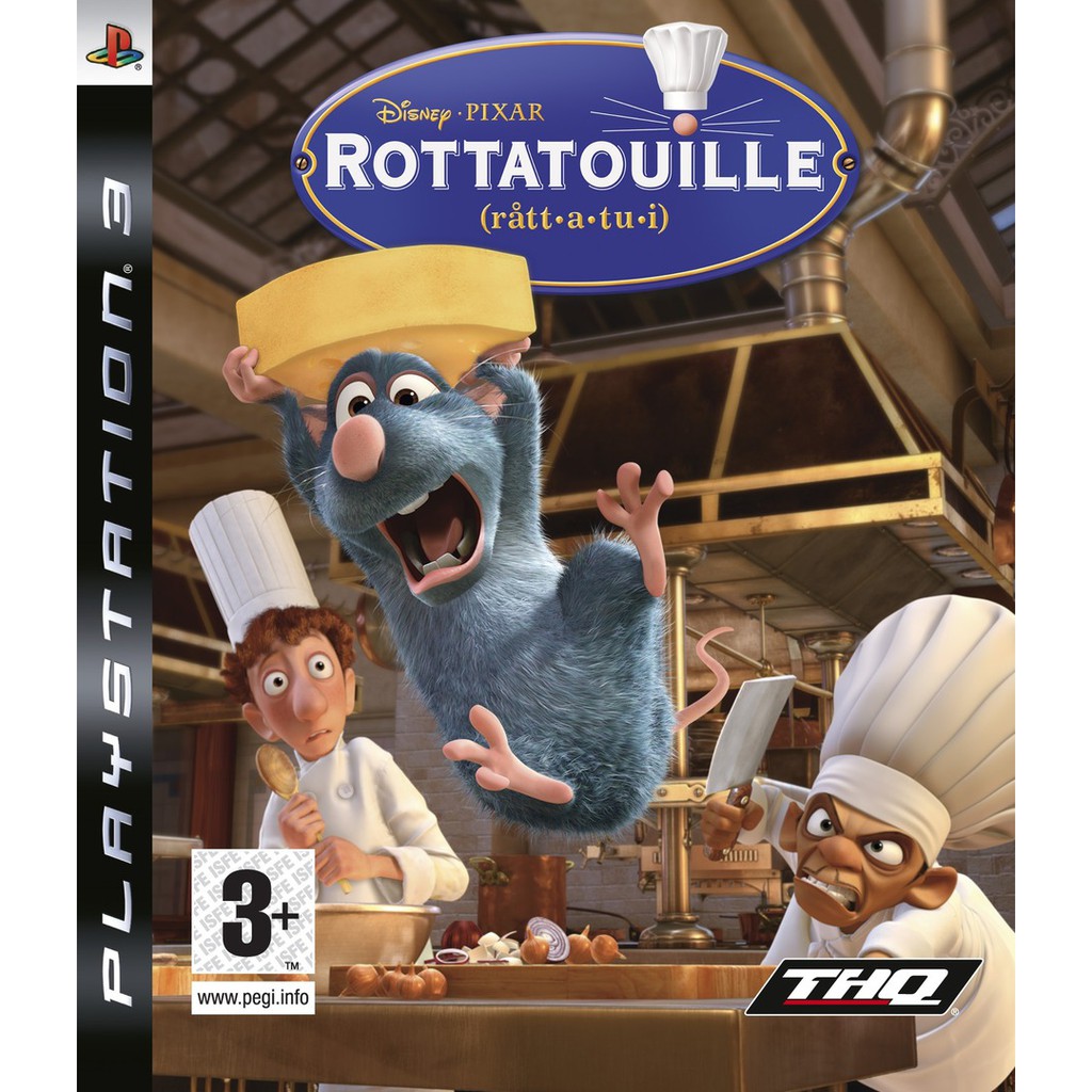 Đĩa Dvd Cassette Ps3 Cfw Pkg Multiman Hen Rattatouille