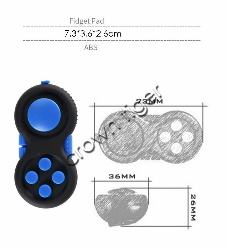 đồ chơi chống trầm cảm mới cho người lớn trẻ em trẻ em fidget pad giảm căng thẳng bóp vui tay nóng đồ chơi tương tác văn phòng quà tặng giáng sinh