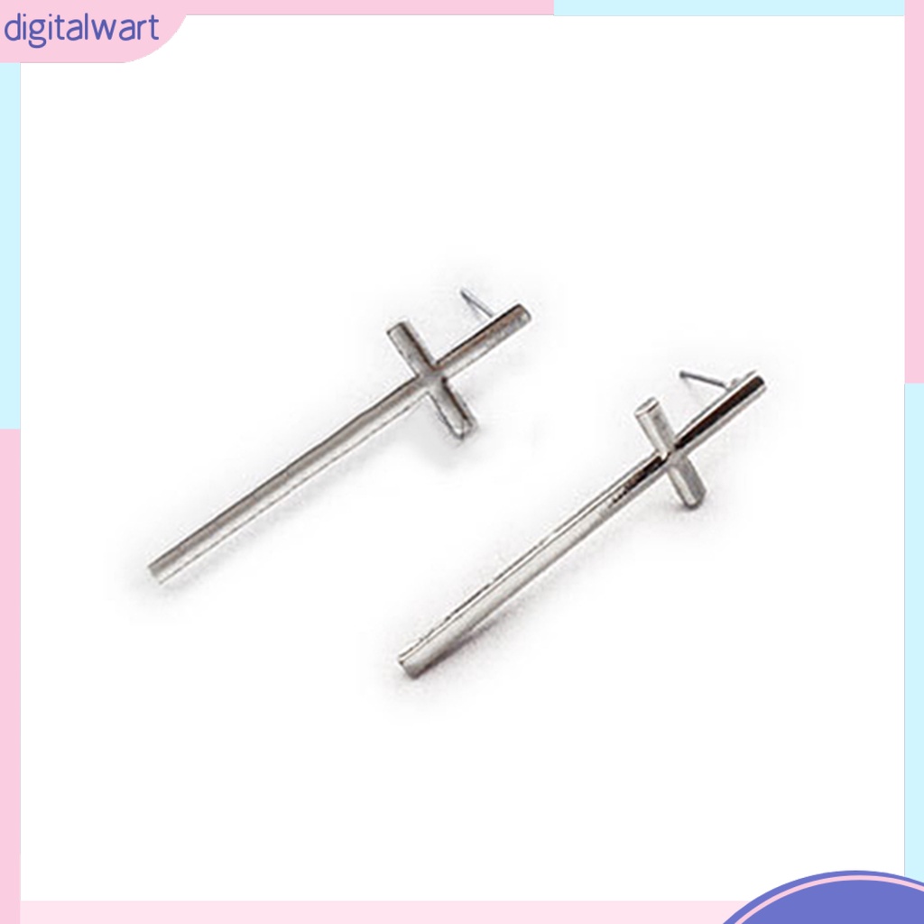 Khuyên tai hình thánh giá thanh lịch cho nam nữ