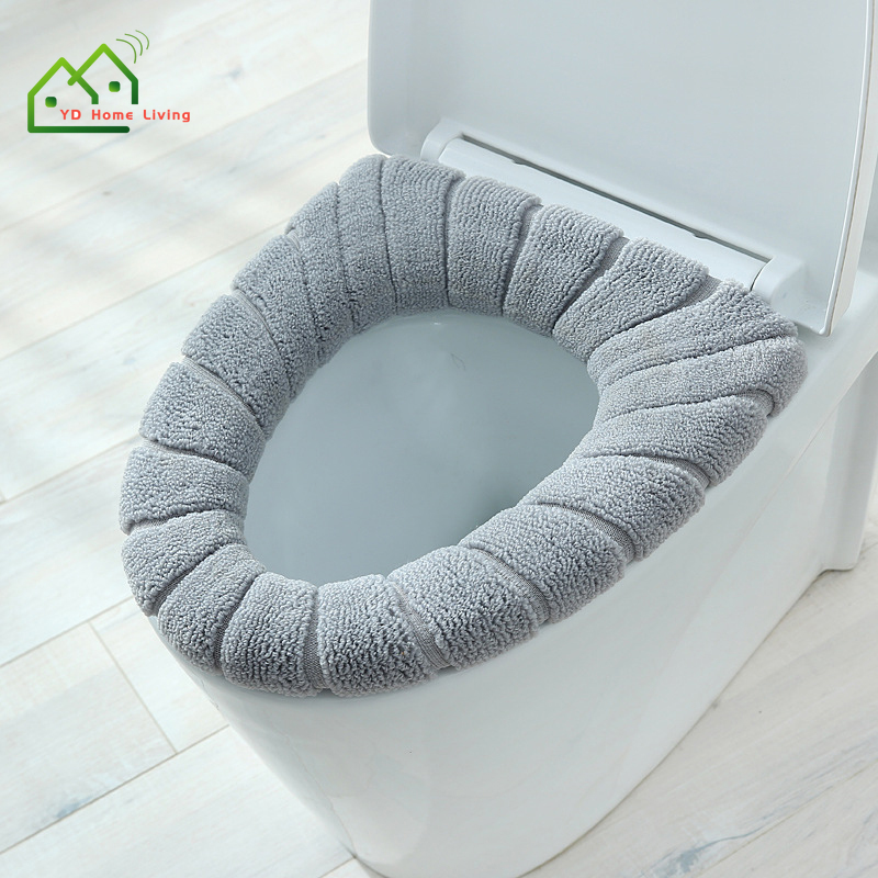 Đệm lót ngồi bồn vệ sinh giặt sạch giữ ấm cho mùa đông