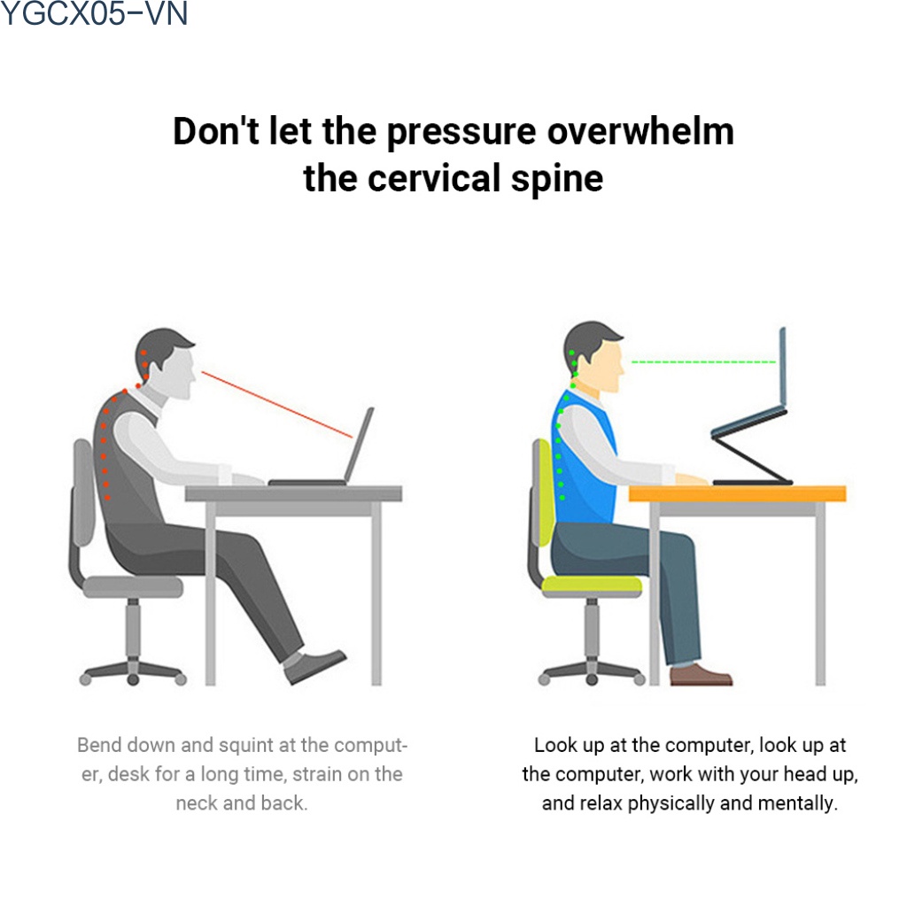 Giá Đỡ Laptop Bằng Hợp Kim Nhôm Có Thể Gấp Gọn Tiện Dụng | BigBuy360 - bigbuy360.vn