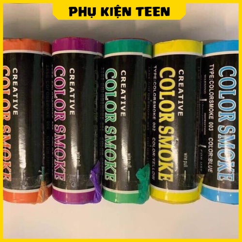 Ống khói tạo màu to dày màu tạo hiệu ứng khi quay phim, chụp ảnh kỉ yếu, sự kiện
