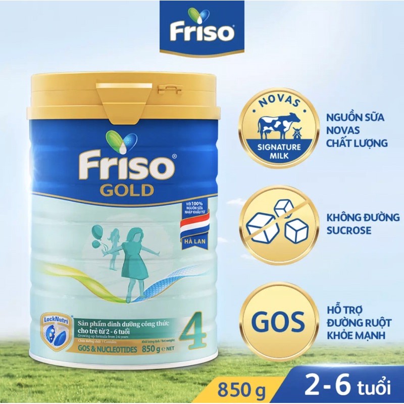 Sữa bột Friso gold 4