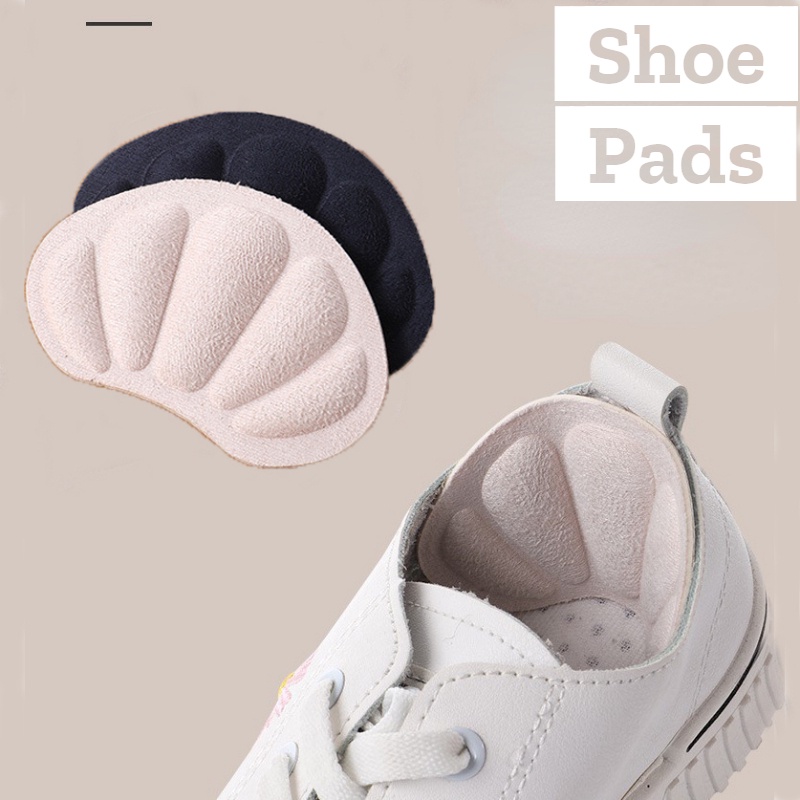 1 Cặp Miếng Lót Giày Mềm Mại Thoáng Khí Hình Vỏ Sò Cho Nam Và Nữ