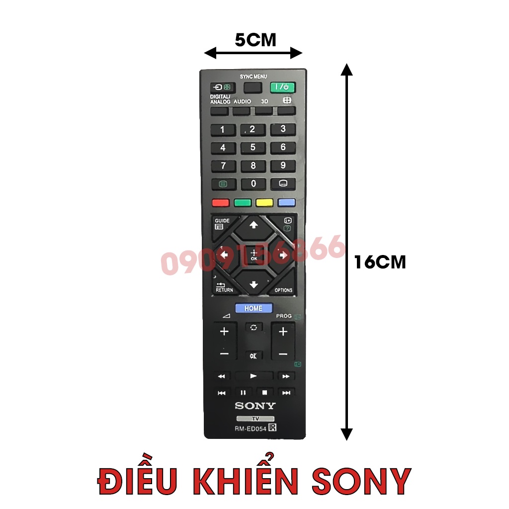 Điều Khiển ti vi sony ed054