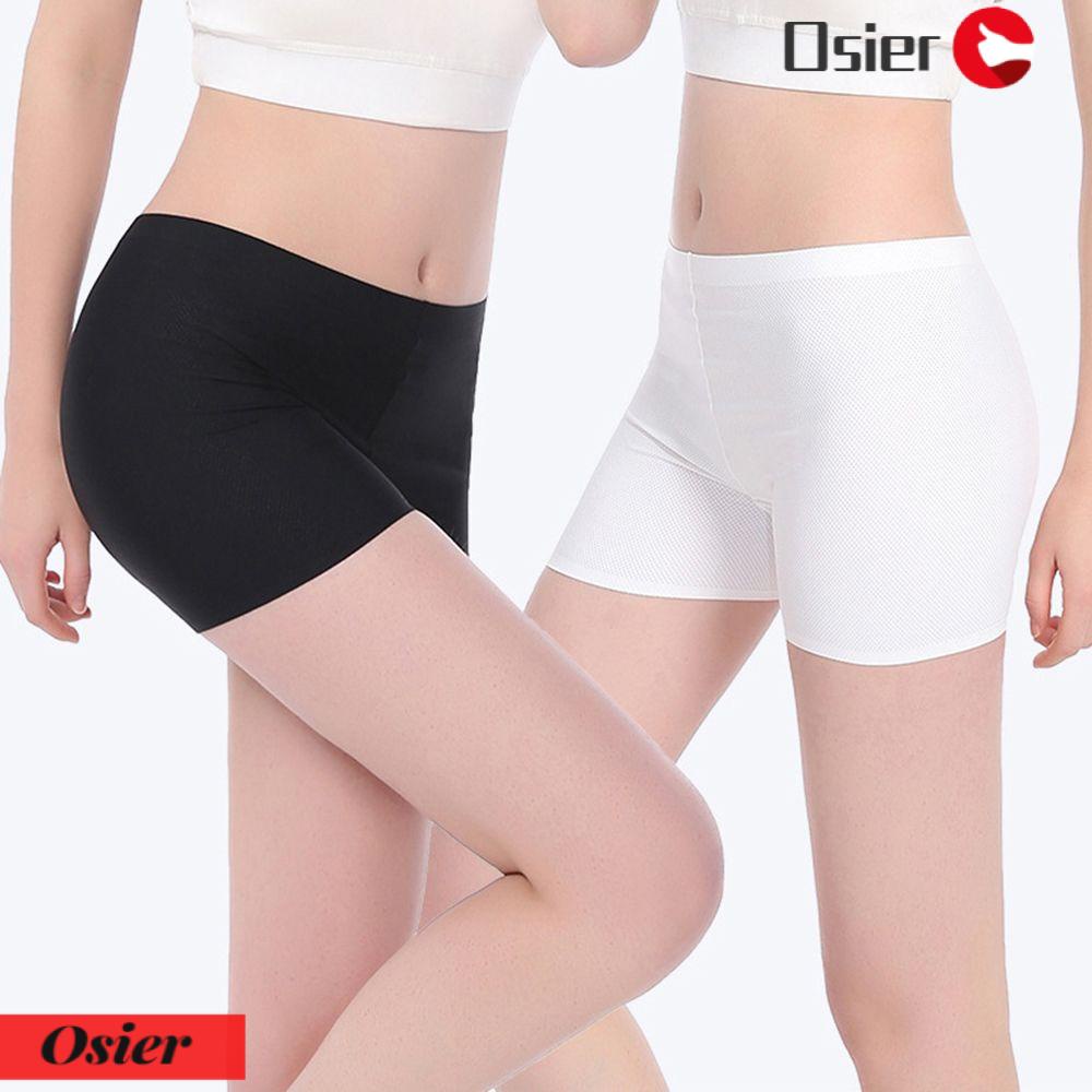 Osier1 Quần Lót Không Đường May Lưng Cao Co Giãn Size Lớn Mặc Trong Mùa Hè