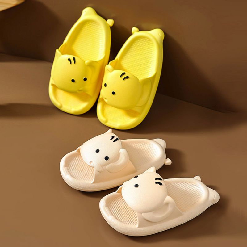 Dép Đi Trong Nhà Họa Tiết Voi Hoạt Hình Dễ Thương Cho Bé
