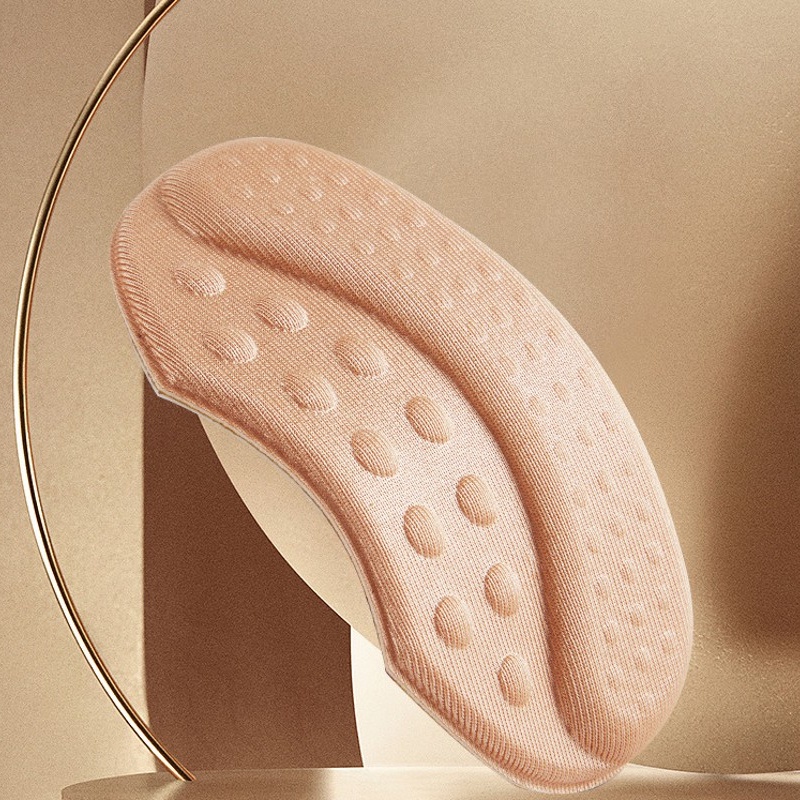 Miếng dán gót giày xốp 5D mềm mại giảm đau chân thoáng khí