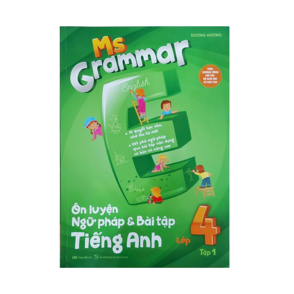 Sách - Ms Grammar Ôn Luyện Ngữ Pháp Và Bài Tập Tiếng Anh Lớp 4 Tập 1