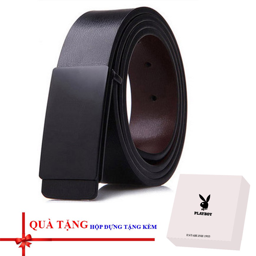 Thắt lưng/ dây nịt nam đục lỗ có hộp đựng