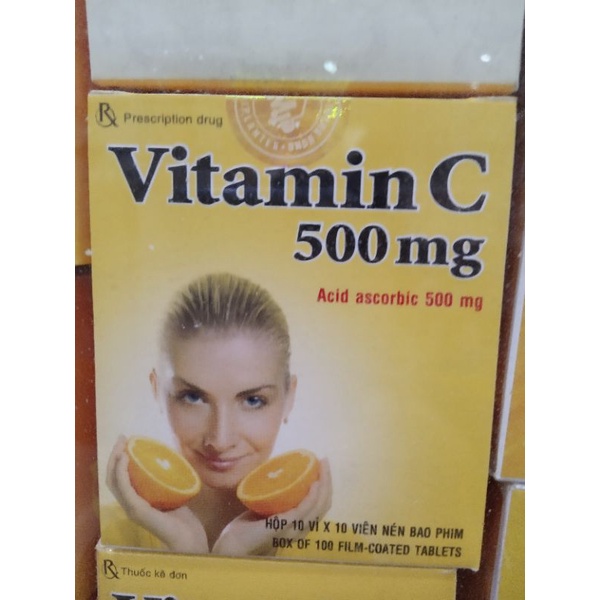 Vitamin C 500mg hoa quả