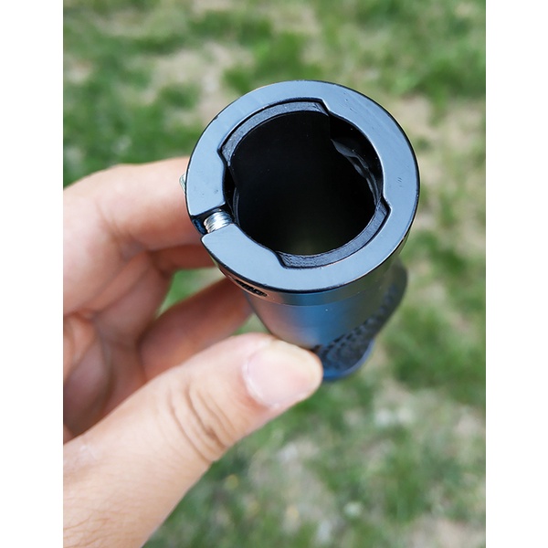 Tay nắm xe đạp, Bọc tay lái xe đạp hấp thụ sốc có khóa hợp kim nhôm chống trượt